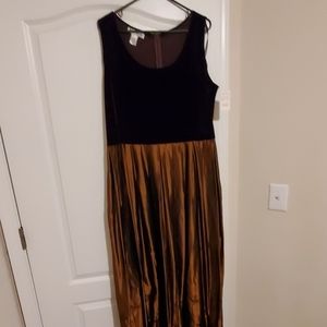 Two piece gown by Karen Miller.  Women's size 18